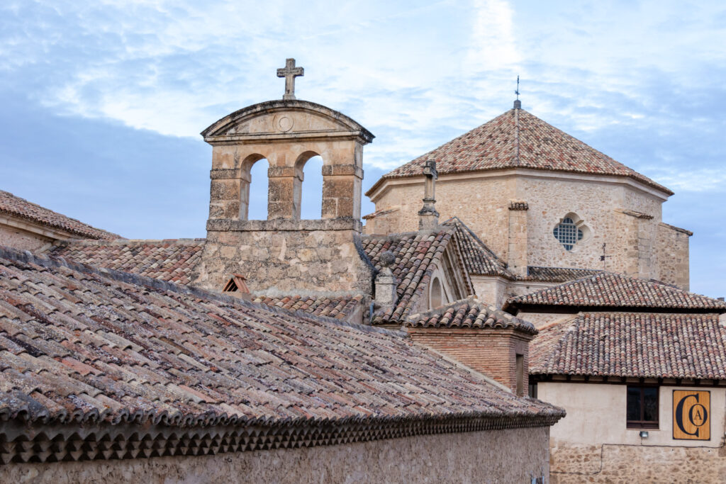 exterior of Antonio Perez Foundation building in old monastery 