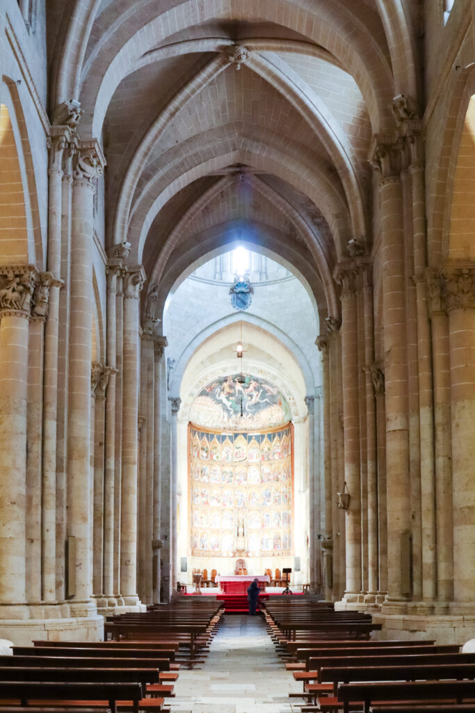 alter in old Salamanca cathedral 