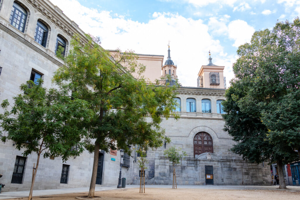 plaza de la paja madrid spain