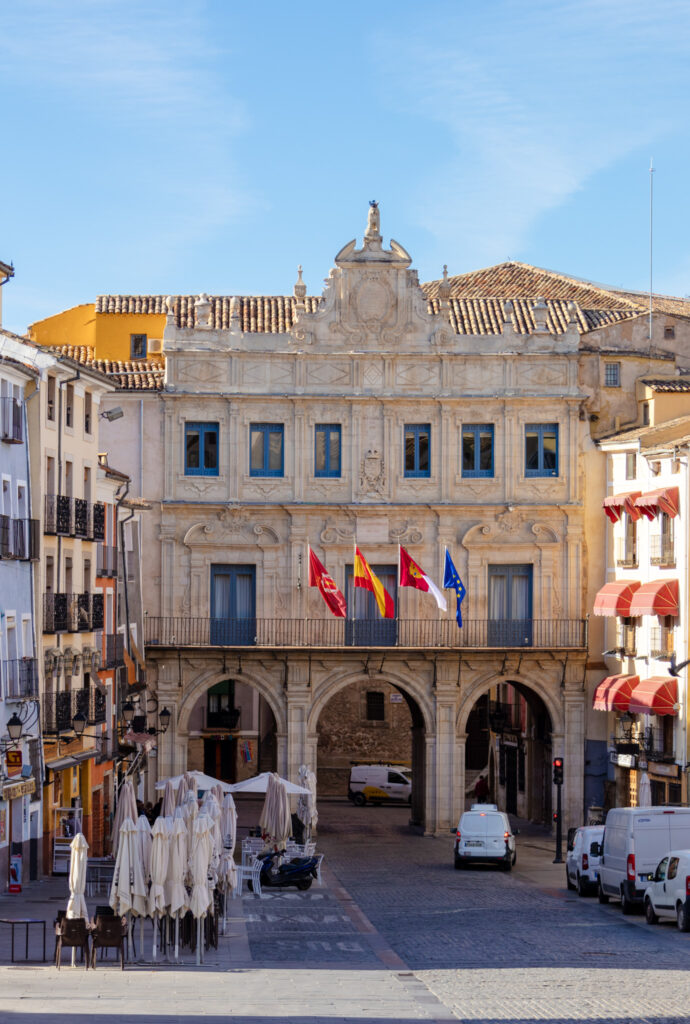 plaza mayor cuenca, spain