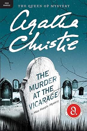 The Murder at the Vicarage by Agatha Christie book cover