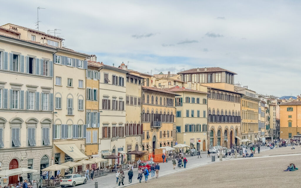 piazza pitti florence italy