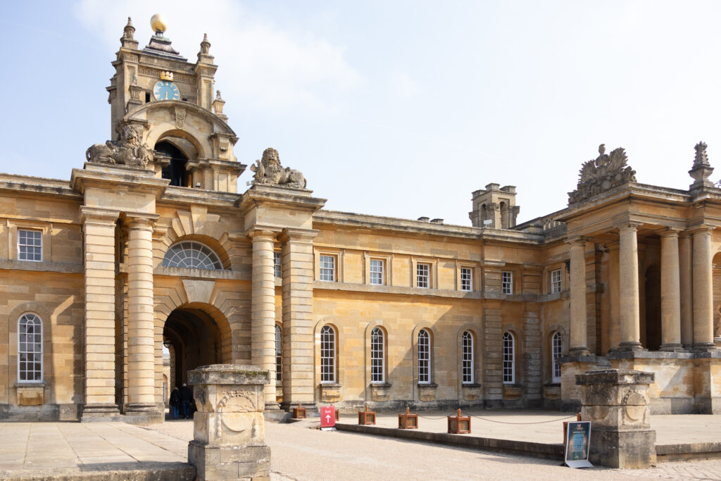 blenheim-palace-courtyard ✈️ Hey There Travel Blenheim palace courtyard