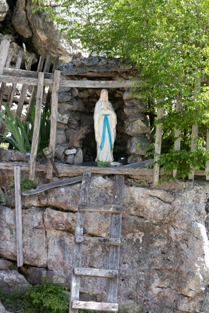 Virgin Mary shrine