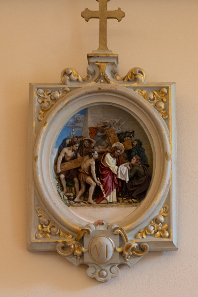painting inside Kisha e thethit Theth church