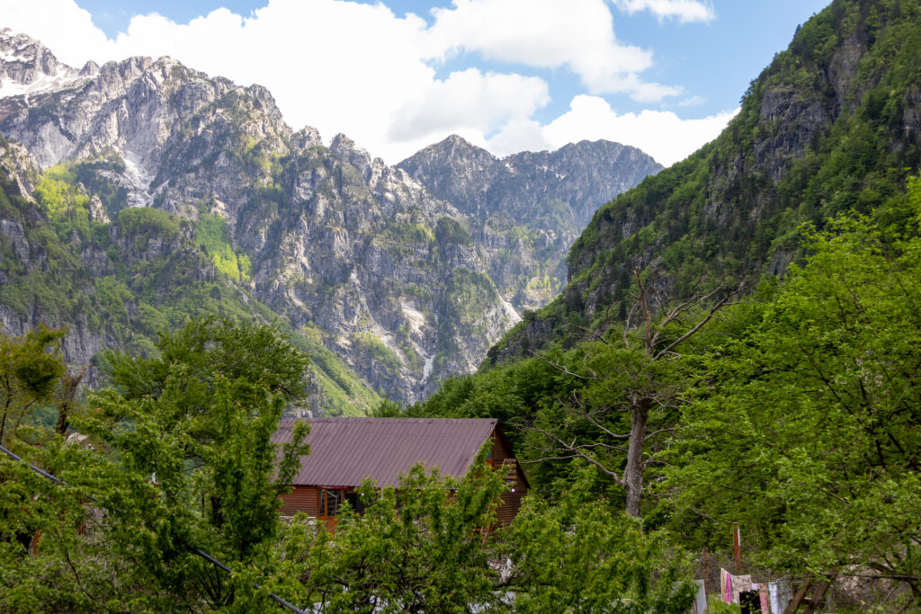 house in theth village