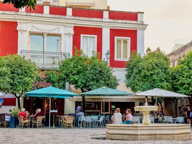 when planning a trip to Europe be sure to spend time in plazas like this in seville spain